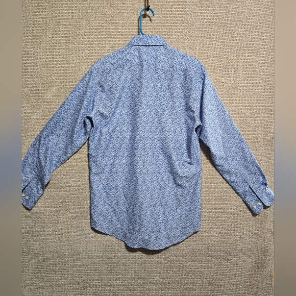 Black Label by Ruffini Slim Fit Long Sleeve Dress Shirt Button Down - Picture 2 of 3